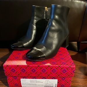 Tory Burch black booties